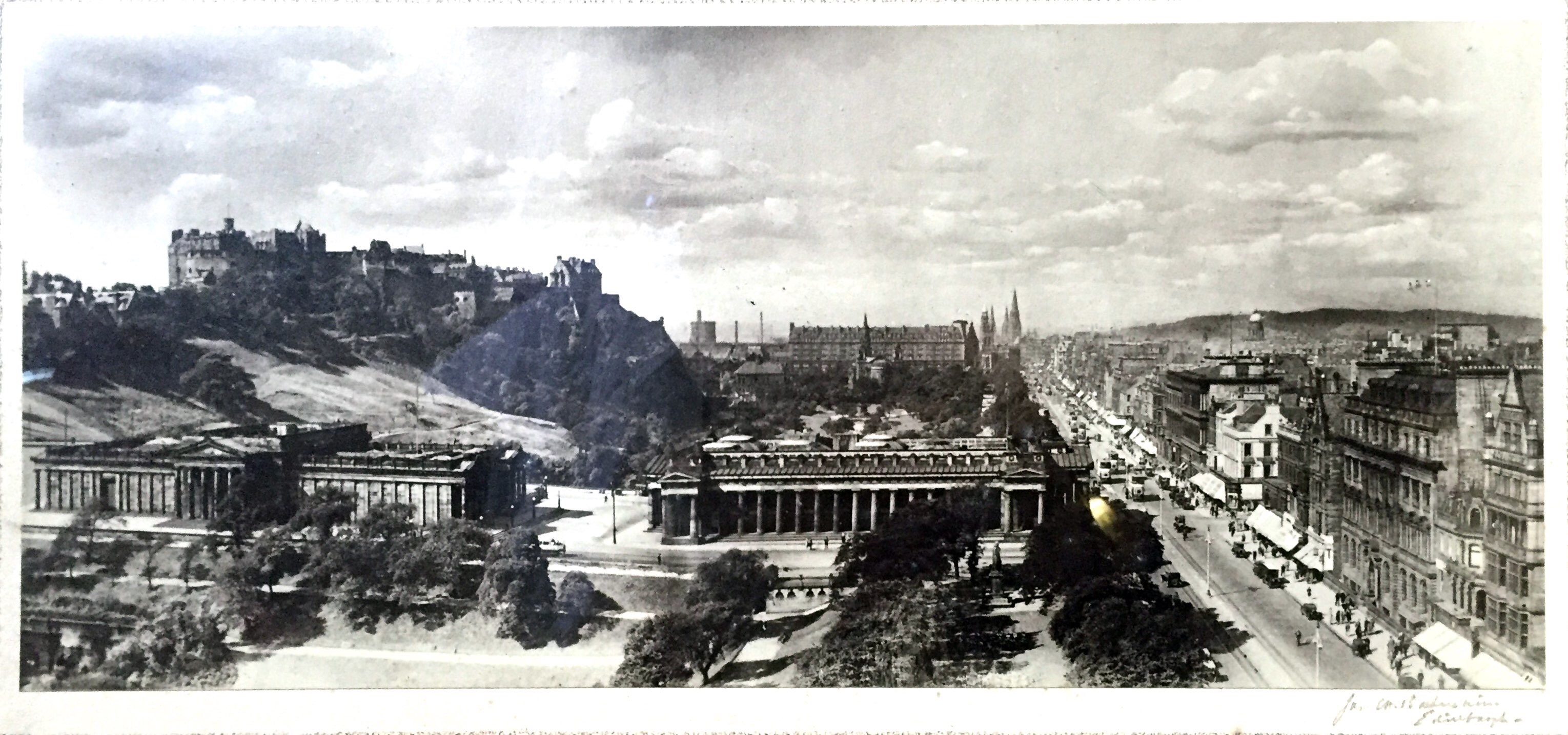 An old Photograph of Edinburgh. - Image 2 of 3