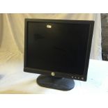 A Dell computer monitor.