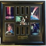 Star Trek Montage of original filmcells Series 2 Limited edition 51 of 100 390 mm x 410 mm