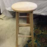 A pine stool