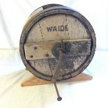 A Waide butter churn