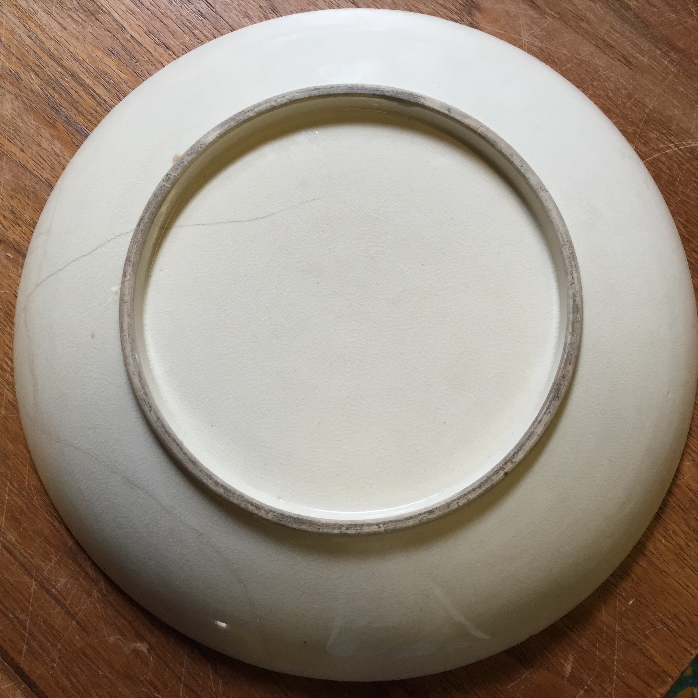 A Chinese plate with repair as shown. - Image 3 of 4