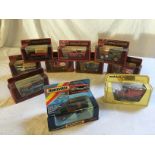 Nine Matchbox boxed Models of Yesterday, A matchbox Porsche Turbo K-70 Superking.