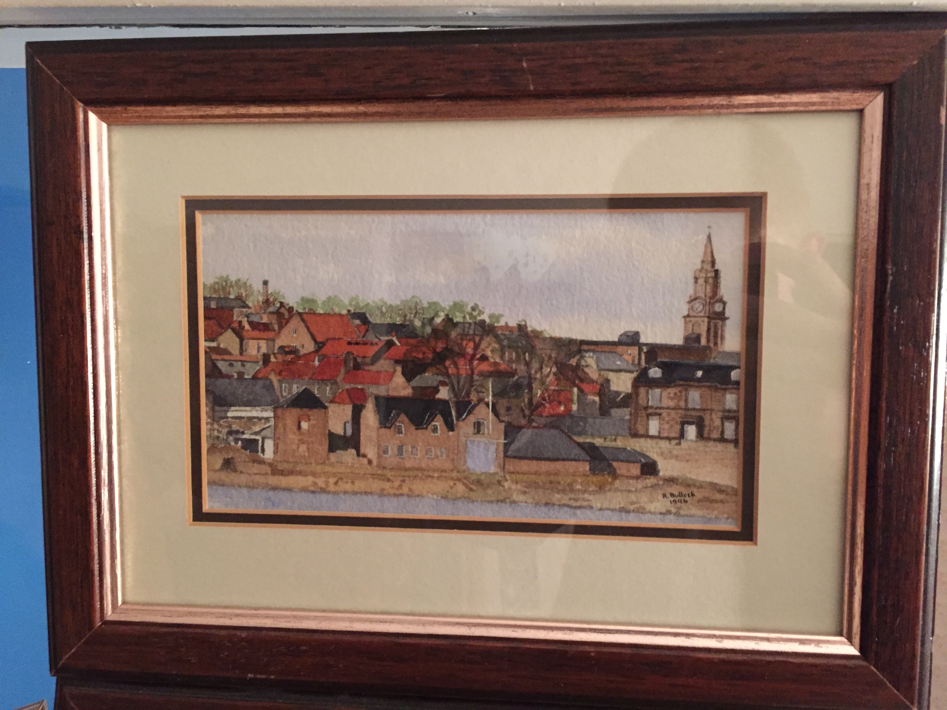 Three watercolours depicting Berwick upon Tweed by R Bulloch 1994 - Image 4 of 5