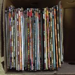 A box containing a large selection of Uncut Music Magazines