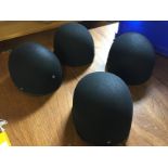 Four skull caps unused sizes as shown.