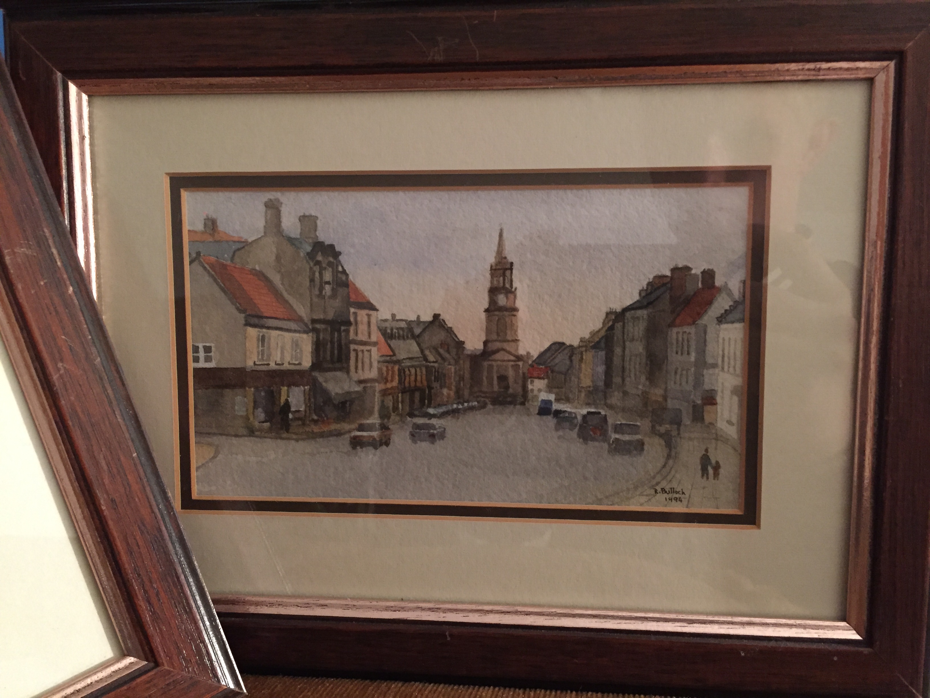 Three watercolours depicting Berwick upon Tweed by R Bulloch 1994 - Image 3 of 5