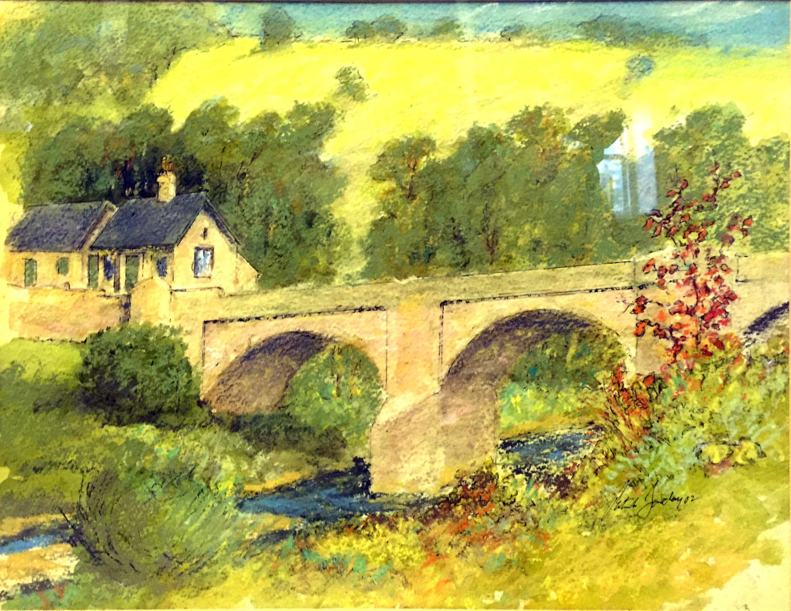 A watercolour by Patrick Barclay 2002 - Image 2 of 3