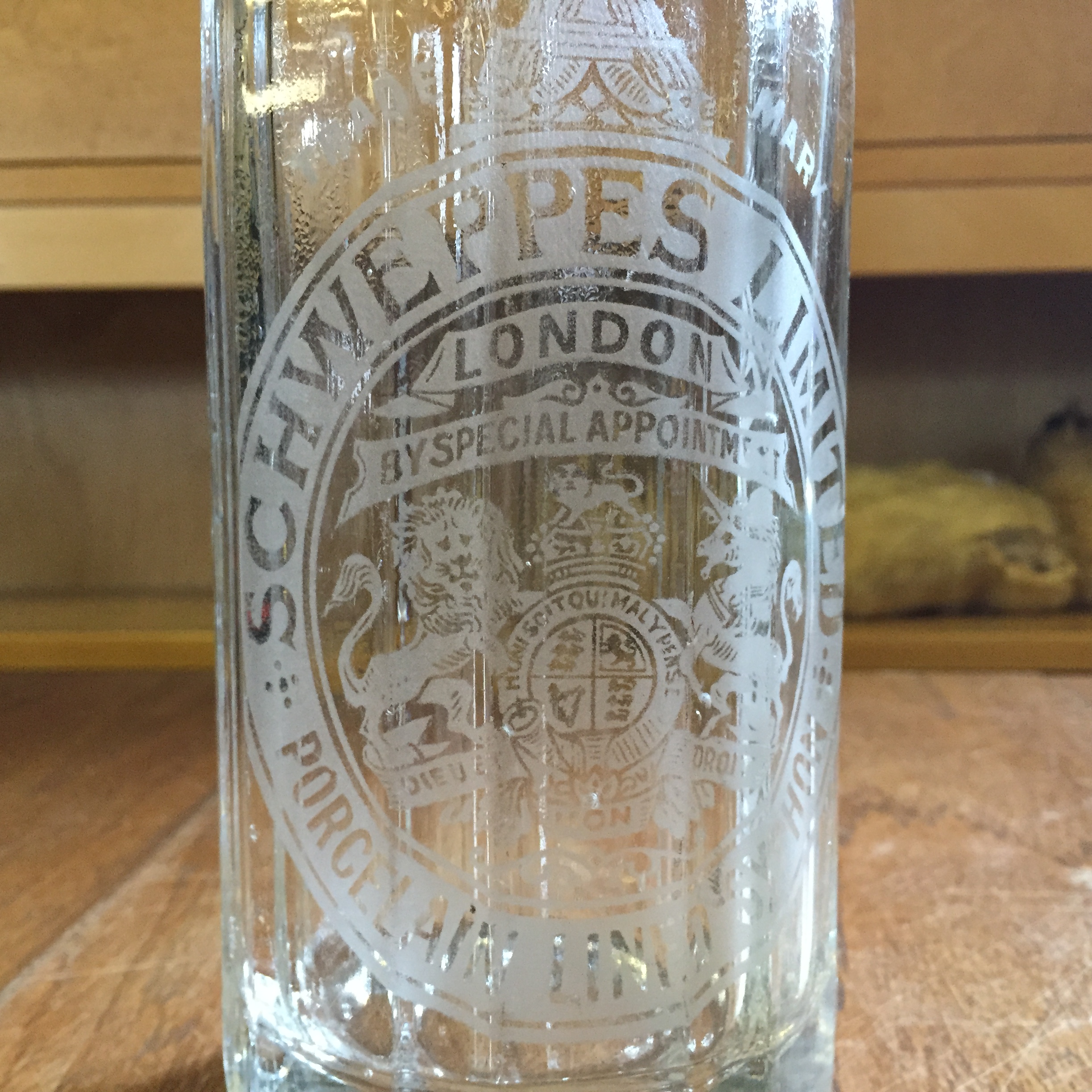 A vintage Schweppes soda siphon and a hot water pig. - Image 2 of 4