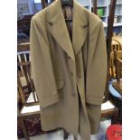 Crombie(Aberdeen) Genuine Gents Vintage Camel Coat retailed by John Lewis ex.condition. Size 42"ex.