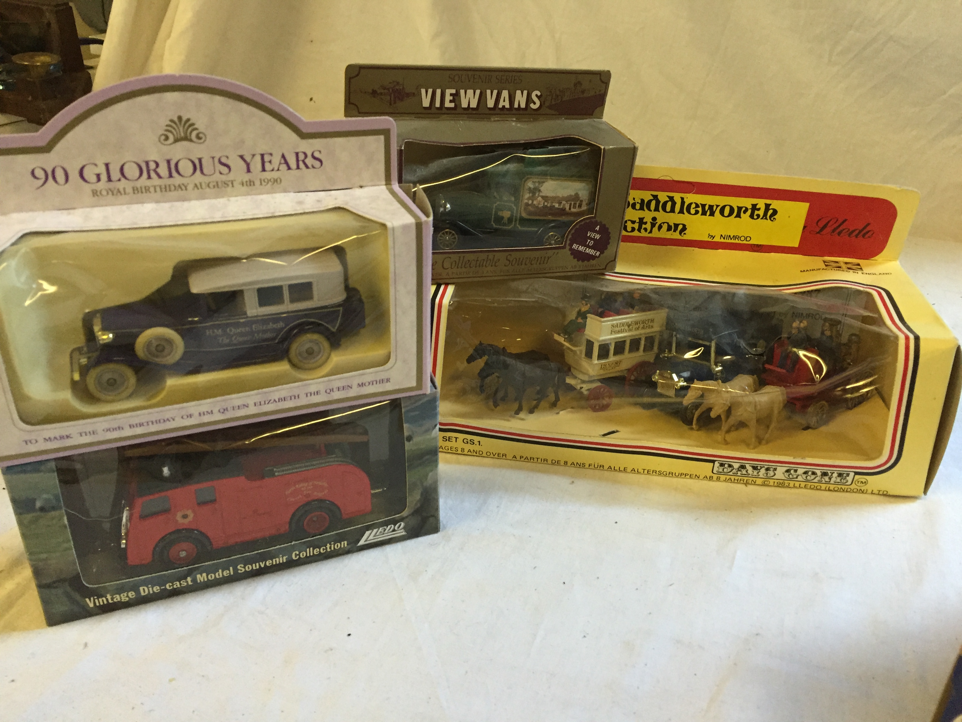 Nine boxed collectable Lledo collectable toy car models. - Image 2 of 4