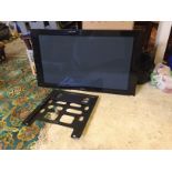 A Pioneer 43" monitor with bracket.