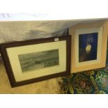 Two signed prints one limited edition by Kristan Baggaley