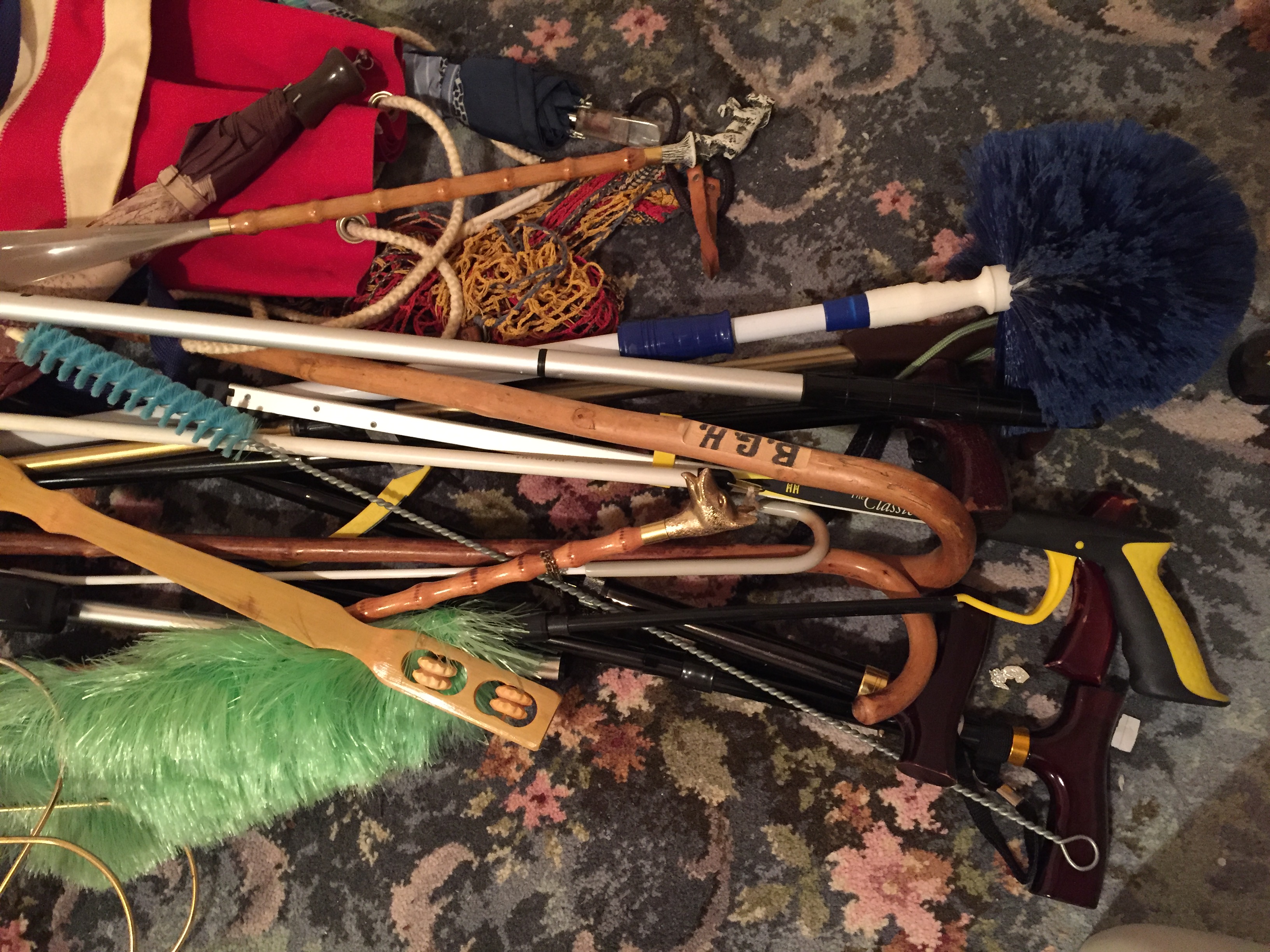 Various walking sticks and others. - Image 2 of 2