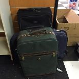 Three suitcases.