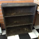 A scrumble glazed three shelf bookcase(Showroom 2)