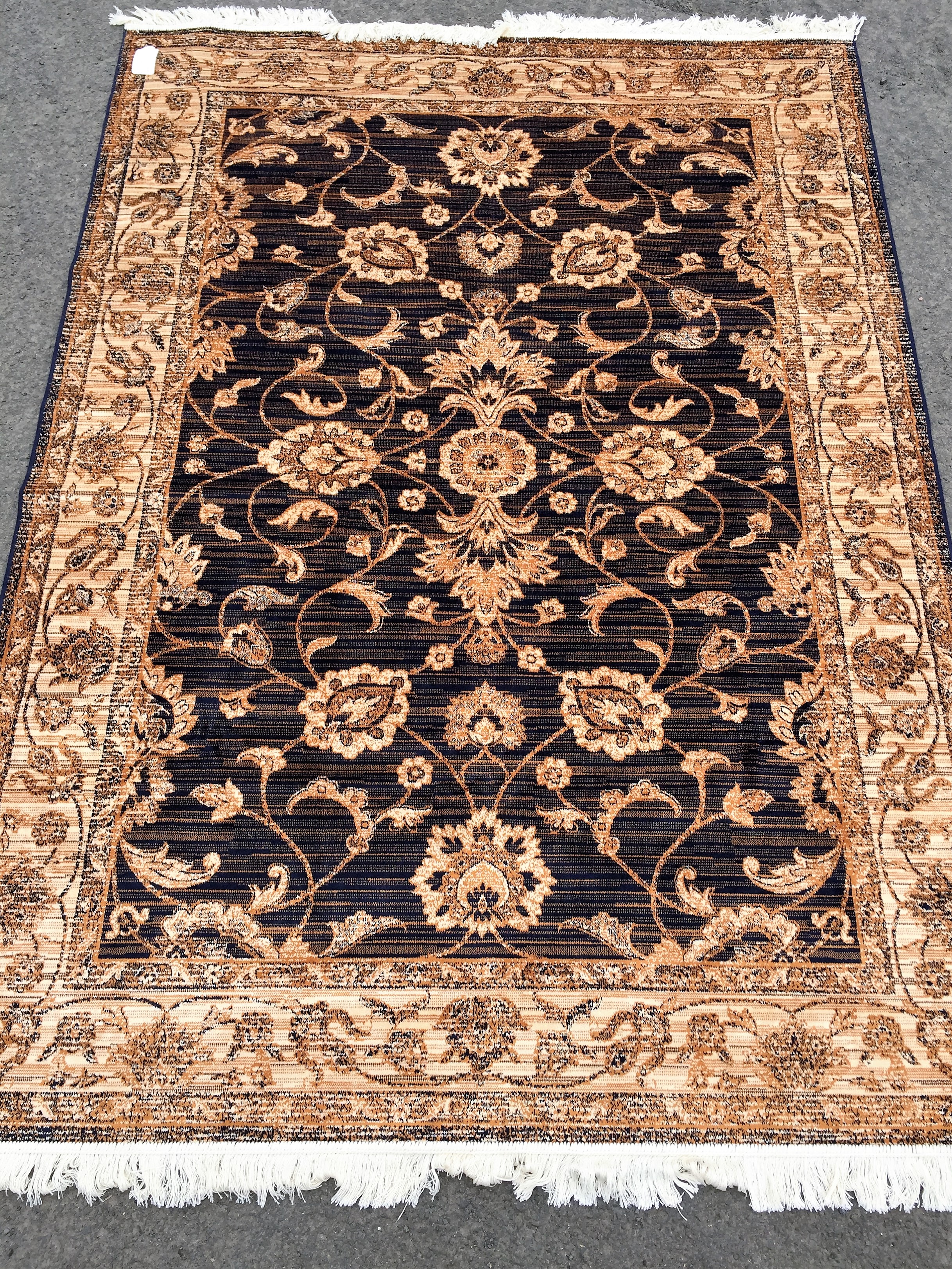 A blue ground Ziegler carpet 2.3 m x 1.