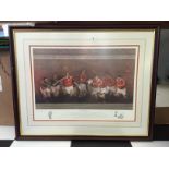 ROAR OF THE LIONS BRITISH LIONS TOUR SOUTH AFRICA 1997 limited edition print 252/830 420 x 575