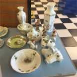 Ceramics including Hummel, Aynsley, Windsor and M