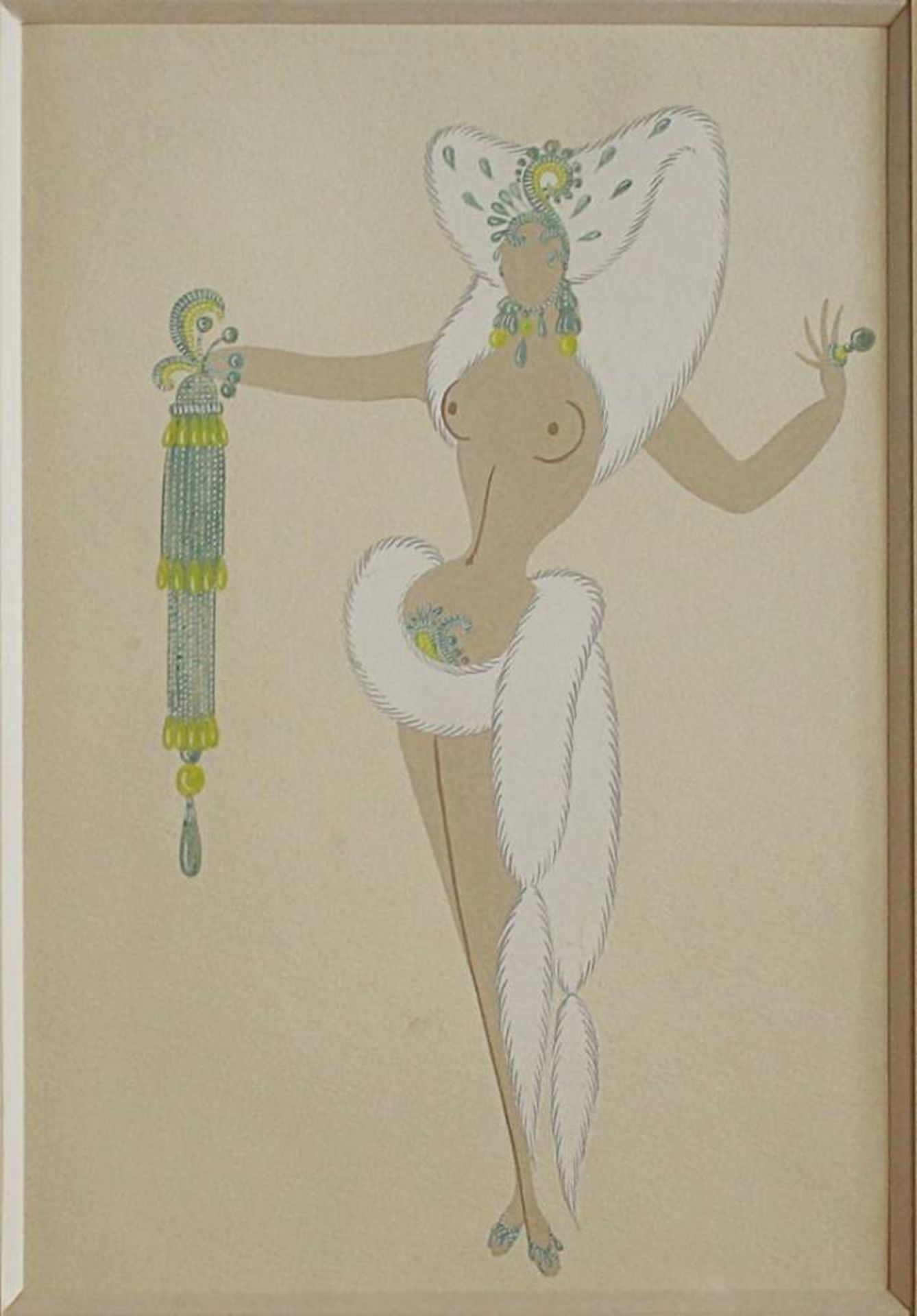Erté eig. Romain de Tirotff, 1892 St. Petersburg - 1990 Paris, russisch/französischer Illustrator,