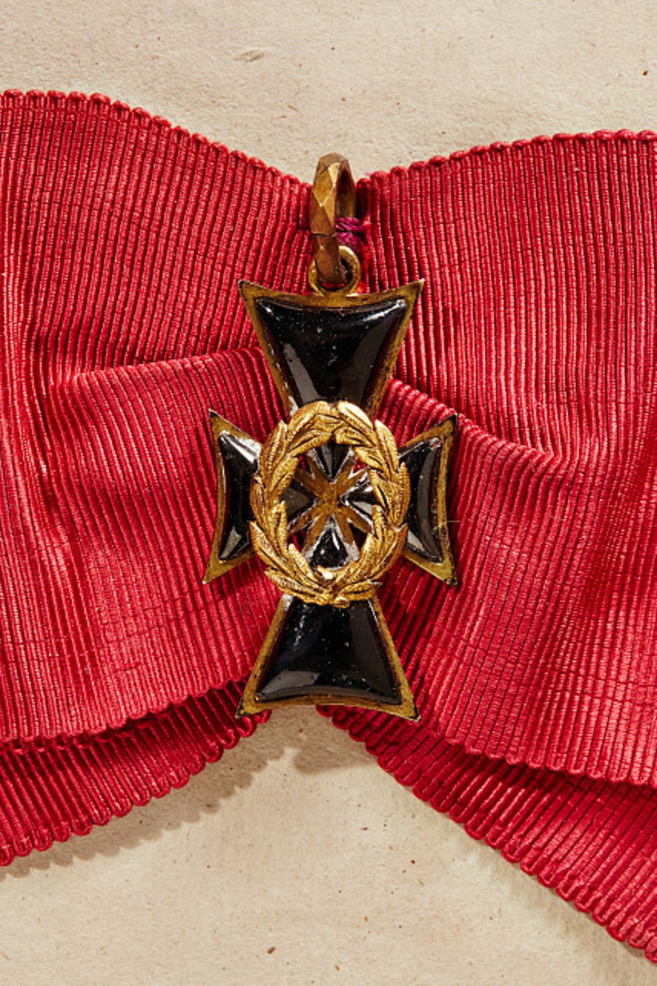 Orden & Ehrenzeichen Deutschland - Sachsen-Meiningen : Kreuz der Stiftsdamen, Bronze
