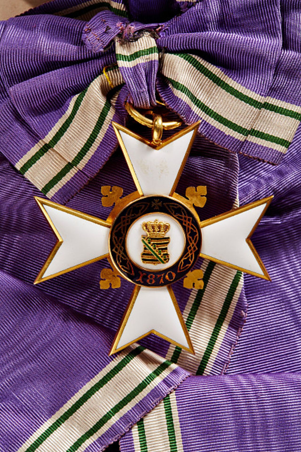 KÖNIGREICH SACHSEN - SIDONIEN-ORDEN : Großes Ordenskreuz für außerordentliche Verdienste (Großkreuz) - Image 2 of 2