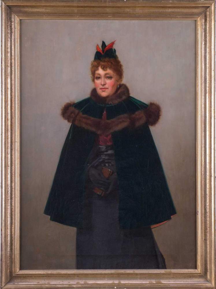 unbekannter Künstler des 19./20. Jhd. / Unidentified artist, 19th/20th century"Portrait of a Lady" - Image 2 of 7