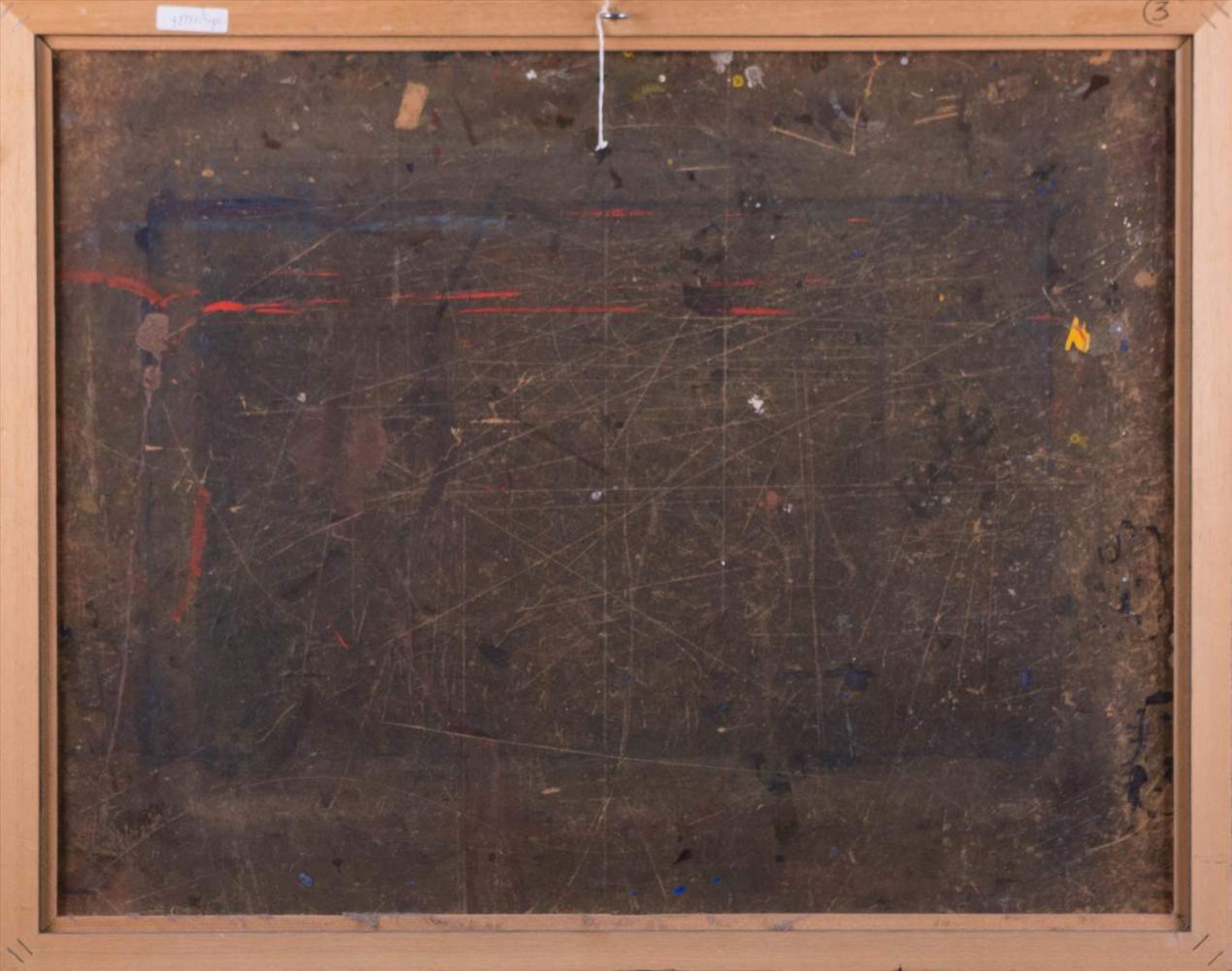 Johann Franz 20. Jhd."Am FKK Strand"Gemälde Öl/Hartfaserplatte, 50 cm x 65 cm,rechts unten - Image 8 of 8