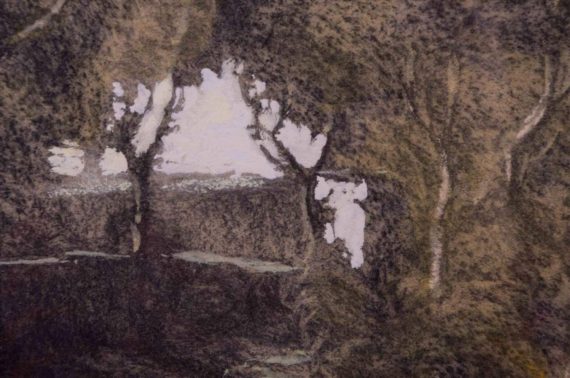 Lucidus DIEFENBACH (1886-1958)"Mediterrane Landschaft"Zeichnung-Aquarell, Pastell/Papier, 44 cm x 60 - Image 5 of 11