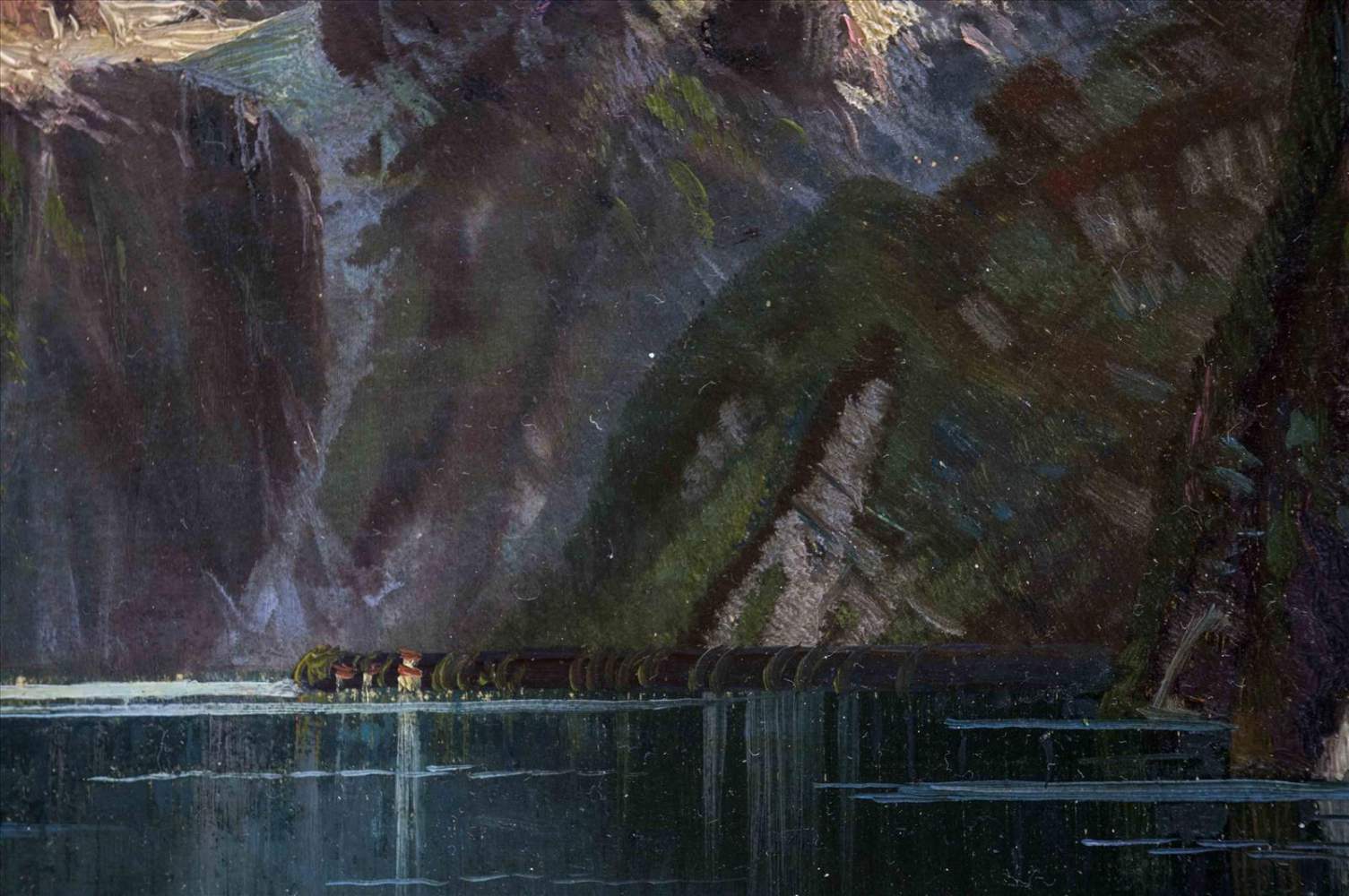 Max NORDT (1895-1979)"Königssee"Gemälde Öl/Malkarton, 22 cm x 28 cm,rechts unten signiert / - Image 4 of 8