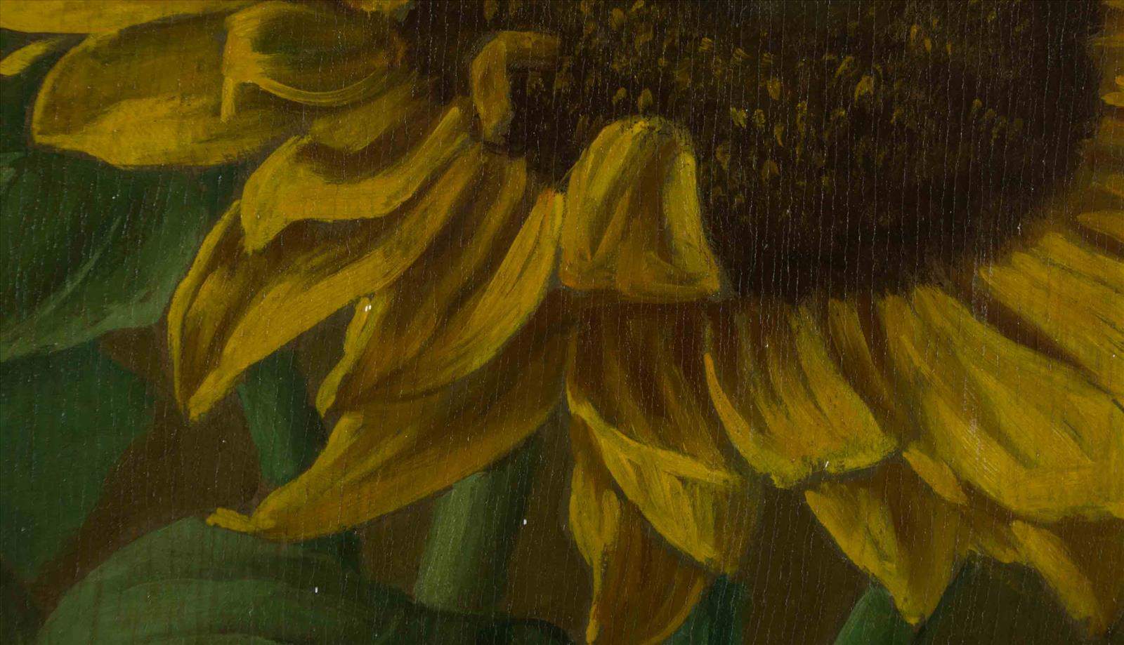 Walter GEWECKE (1867-1948)"Sonnenblumen"Gemälde Öl/Holz, 65 cm x 47 cm,seitlich rechts unten - Image 3 of 6