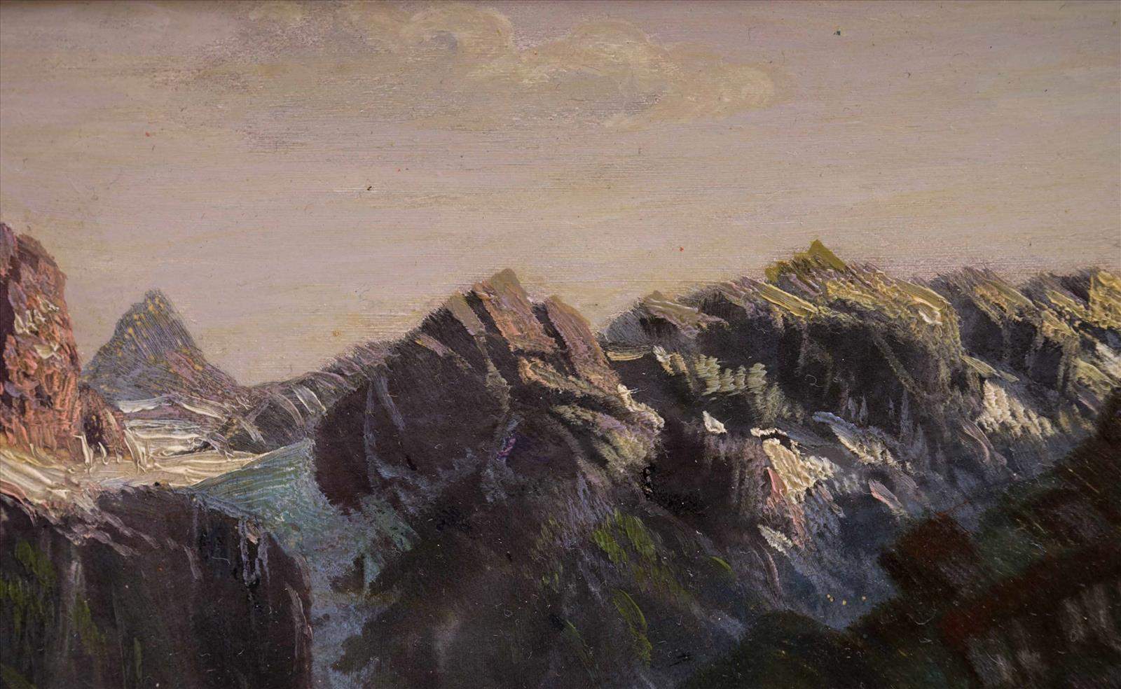 Max NORDT (1895-1979)"Königssee"Gemälde Öl/Malkarton, 22 cm x 28 cm,rechts unten signiert / - Image 5 of 8