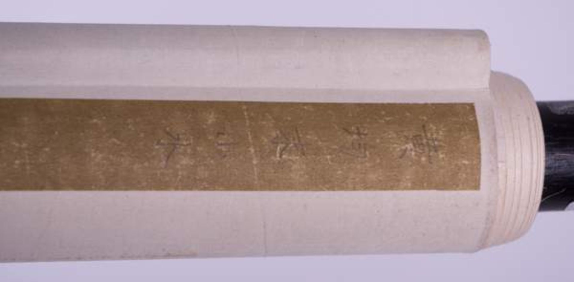 Rollbild China / Scroll painting, China "auffliegender Vogel(Kingfischer)", Tusch-Malerei auf - Bild 5 aus 5