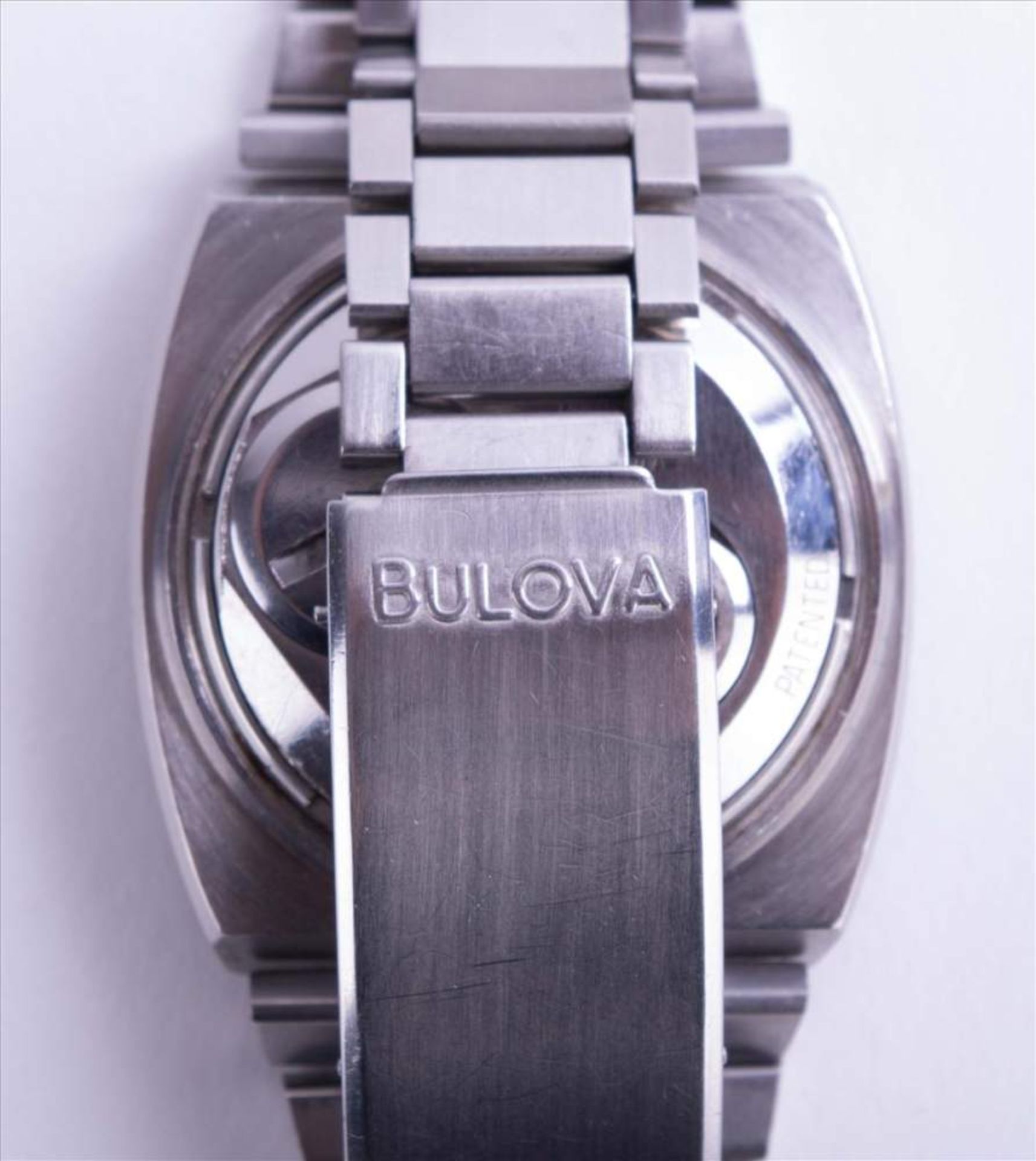 Bulova Herrenuhr Accutron um 1970/80 / Bulova Men's watch Accutron, about 1970/80 Stahlarmband, - Bild 4 aus 4