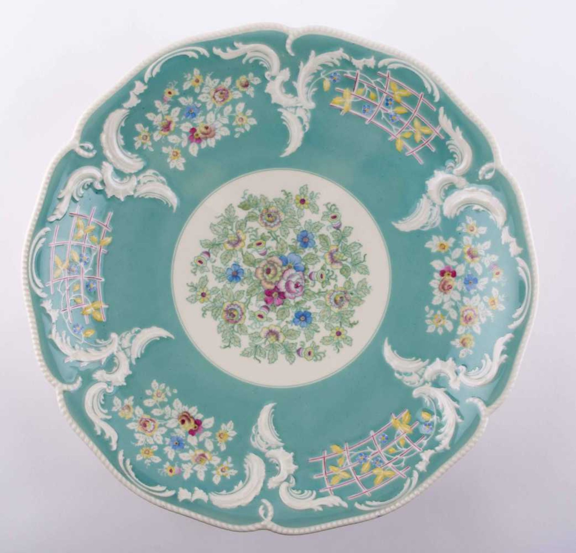 Prunkschale Rosenthal Sanssouci / Decoration bowl, Rosenthal Sanssouci mit Rosendekor, gemarkt,
