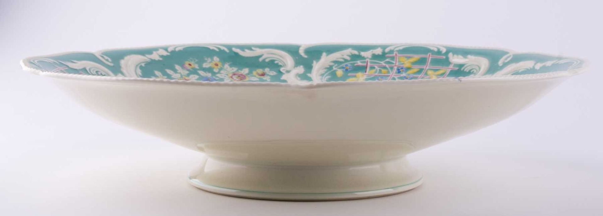 Prunkschale Rosenthal Sanssouci / Decoration bowl, Rosenthal Sanssouci mit Rosendekor, gemarkt, - Bild 2 aus 4