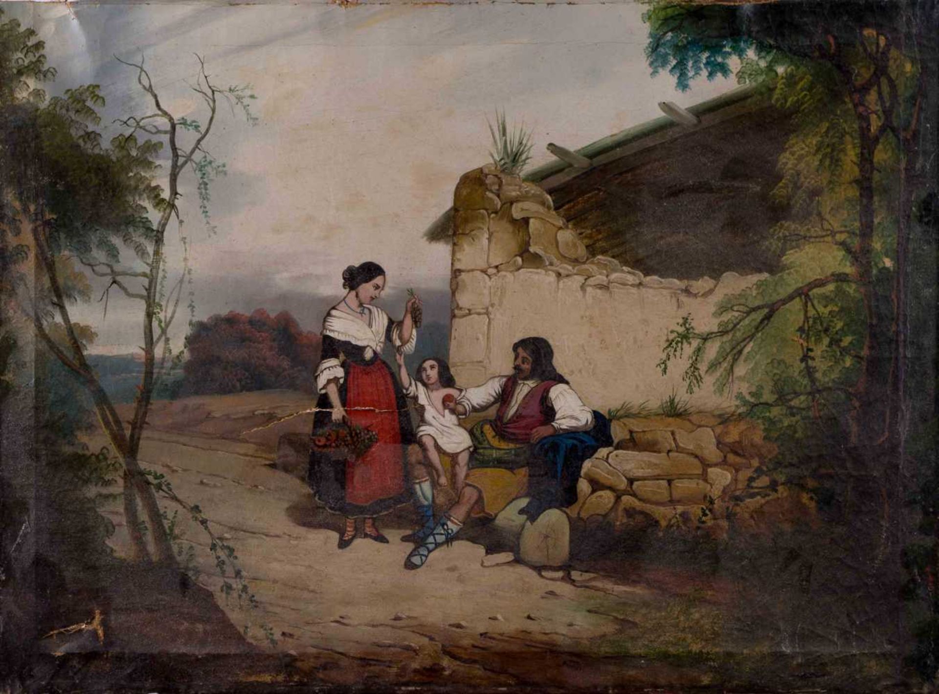 unbekannter Ungarischer Künstler des 19. Jhd. / Unidentified Hungarian artist, 19th century "