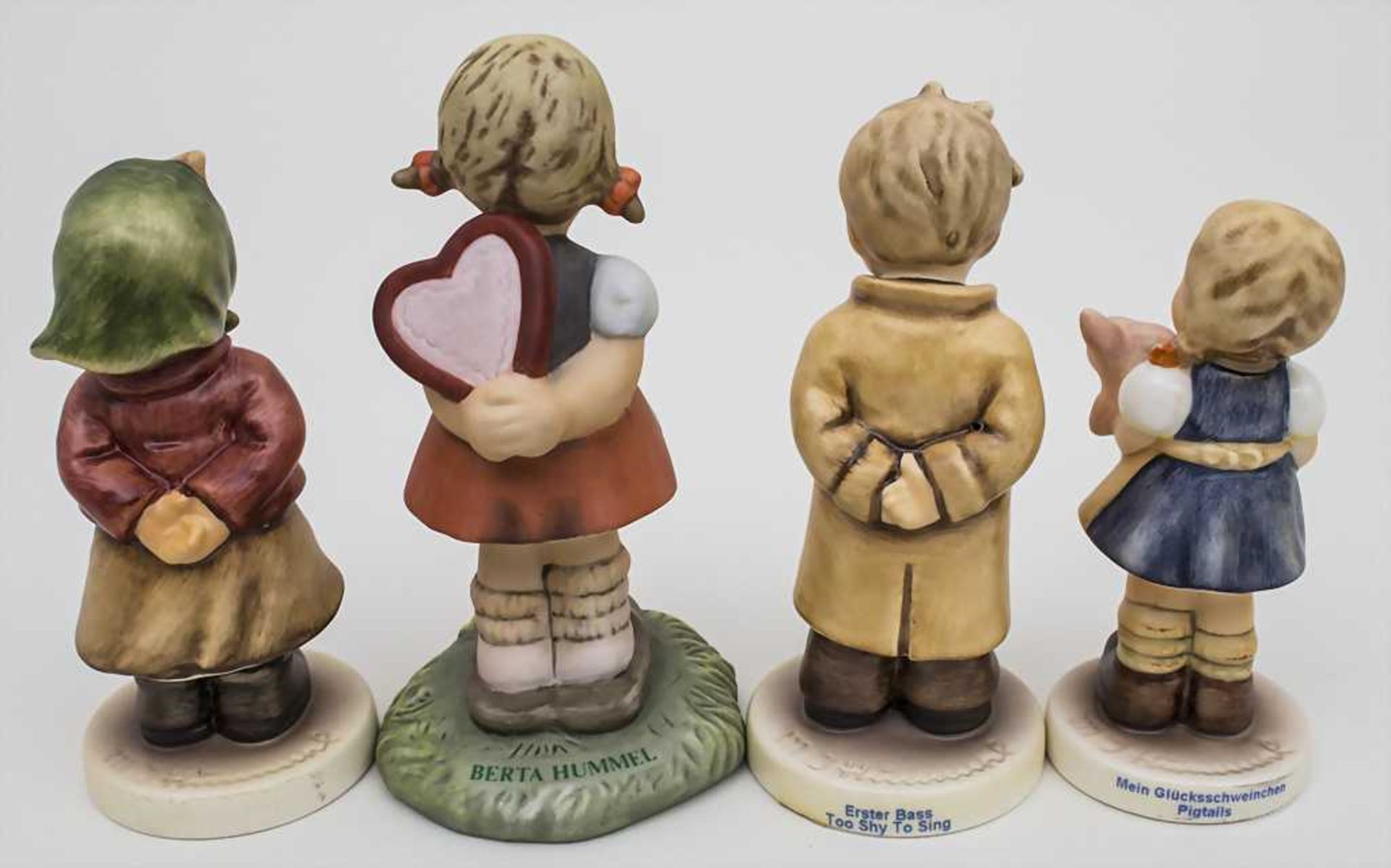 Lot 8 kleine Hummel-Clubfiguren / Small Hummel Figurines, Goebel, Oeslau, 20. Jh. Material: - Image 2 of 5