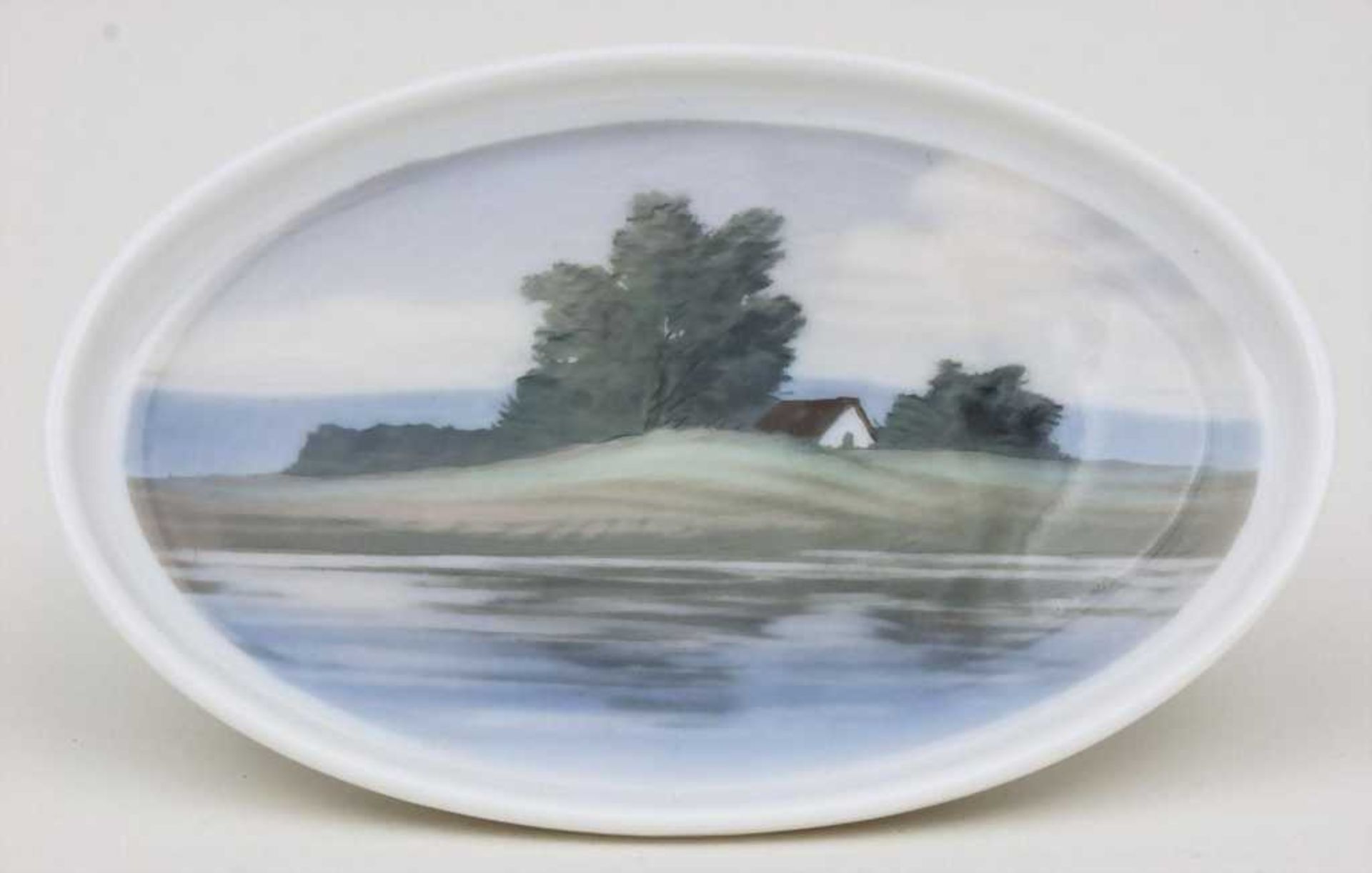 Miniatur-Platte / Miniature Plate, Rosenthal-Selb, ab 1922 Material: Porzellan, glasiert und