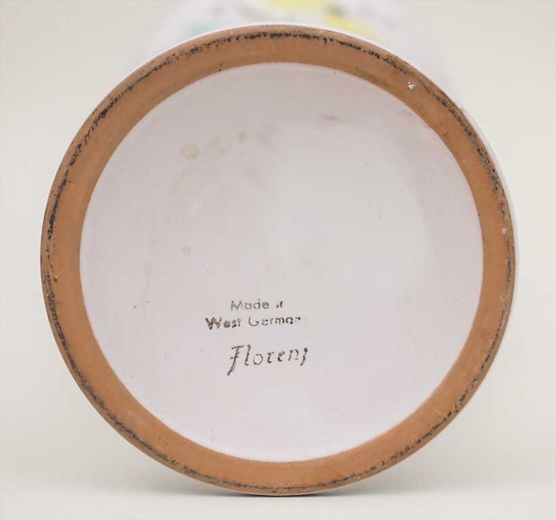 Vase 'Florenz', Made in West Germany, wohl Eduard Bay, 1950er Jahre Material: Keramik, farbig - Image 2 of 2