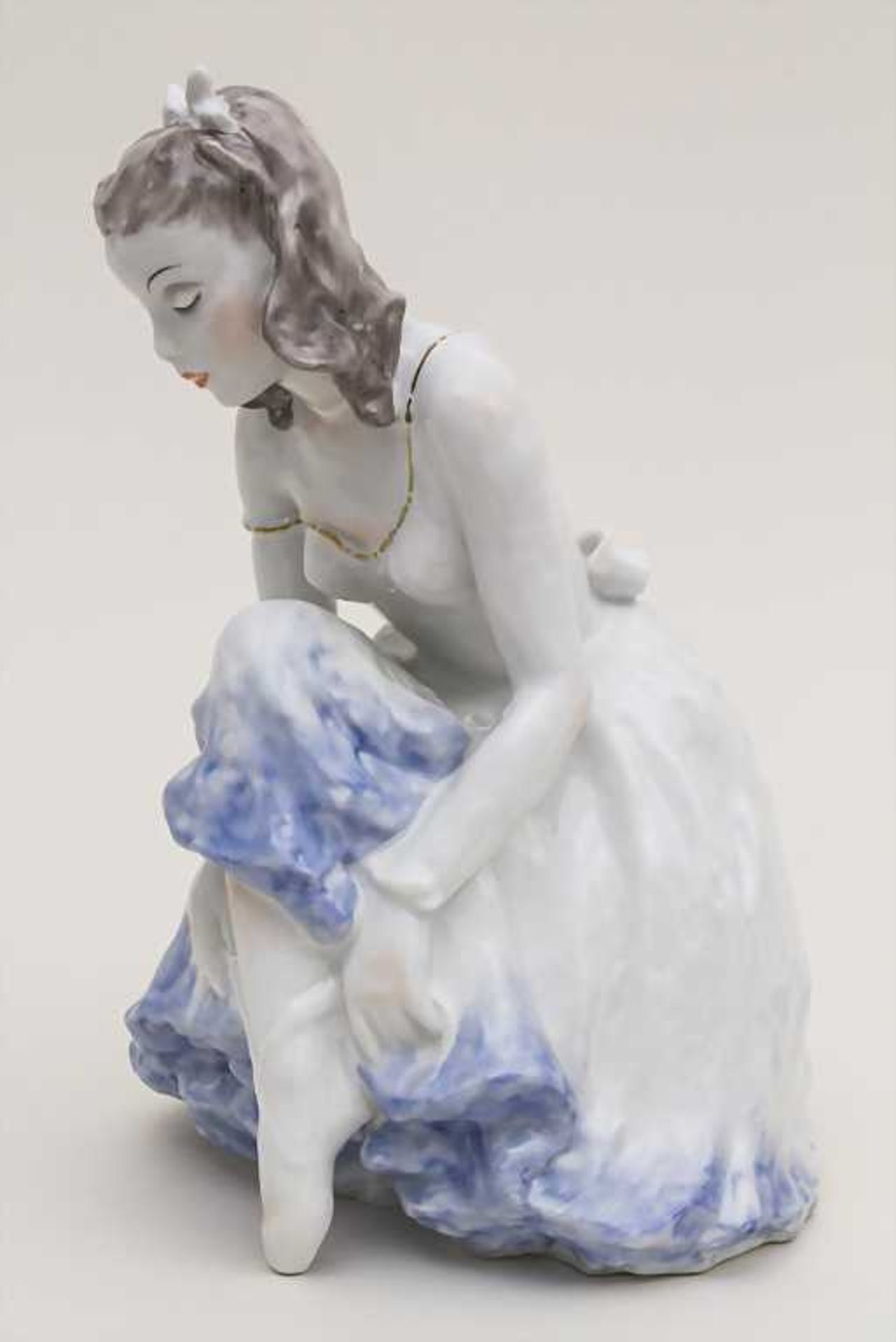 Figurine Ballerina, Rosenthal, Classic Rose Collection, ab 1975 Material: Porzellan, glasiert und - Bild 2 aus 4