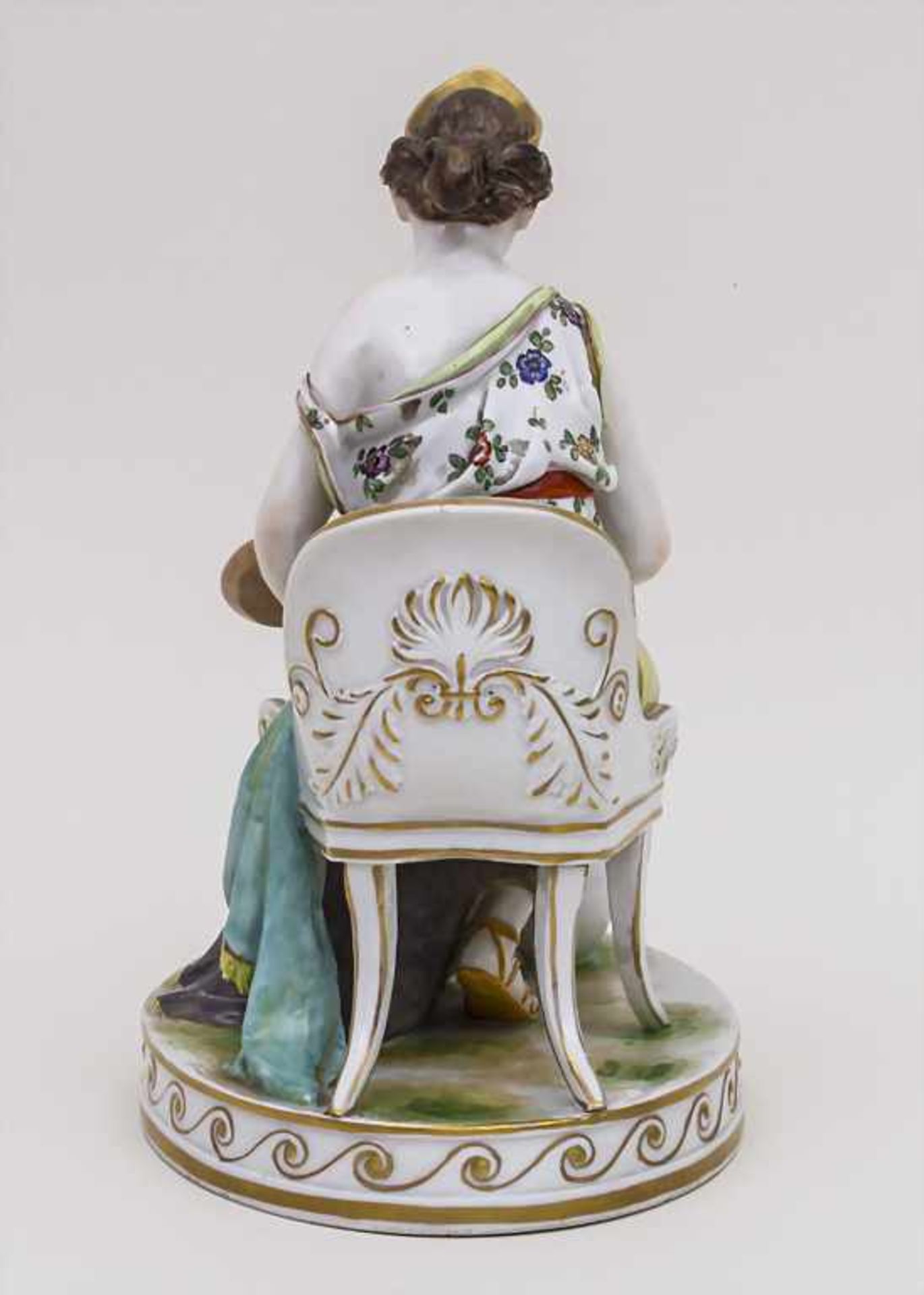 Allegorie der Malerei / Figurine of Arts, Fasold & Stauch, Bock-Wallendor, um 1910 Material: - Image 4 of 5