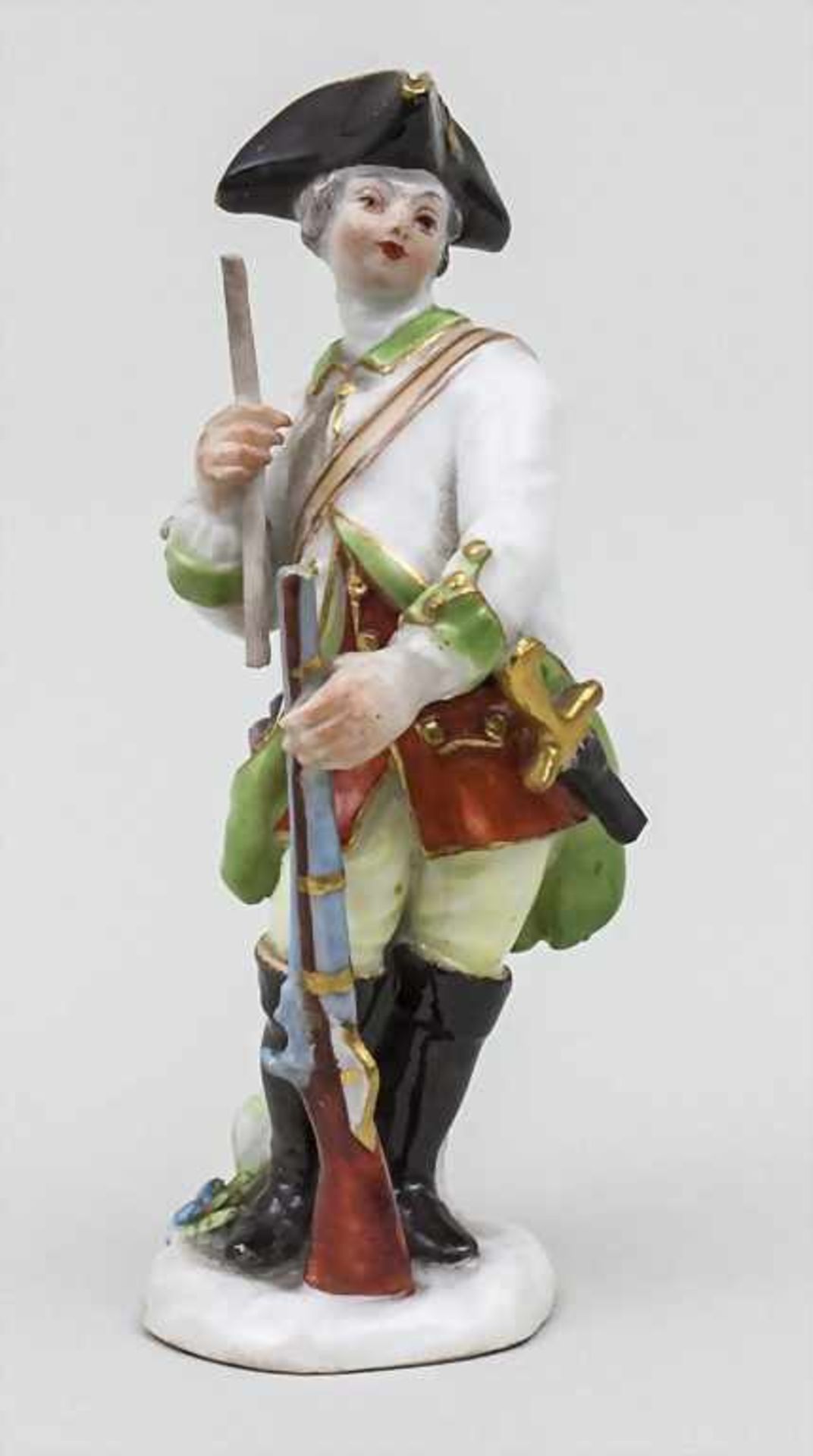 Jäger mit Gewehr u. Ladestock / A Hunter With Rifle, Meissen, 1924 - 1934 (Pfeiffer-Zeit)