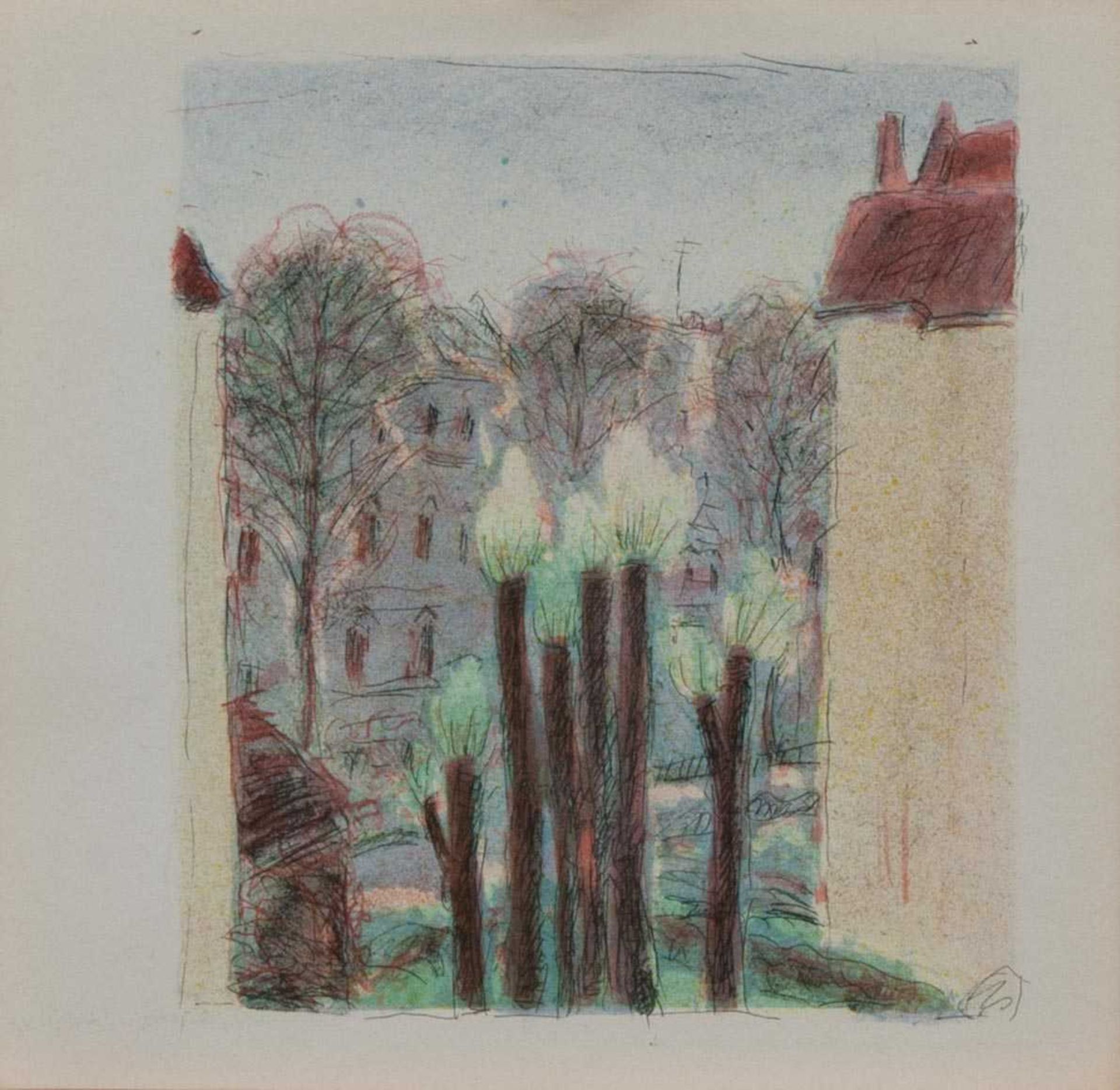 Manfred Butzmann (Potsdam 1942 -, deutscher Grafiker, Std. a.d., KHS Berlin - Weißensee,