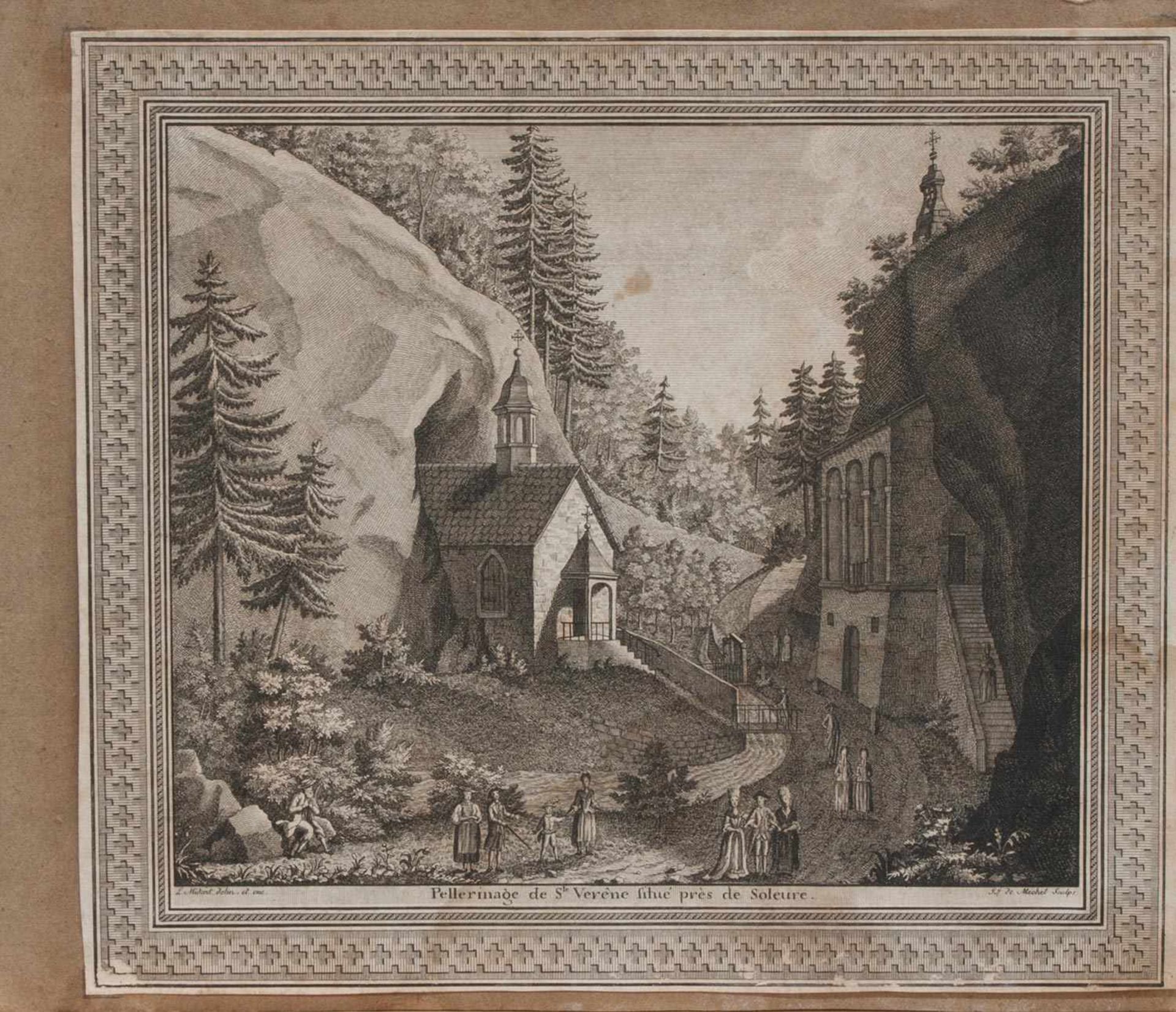 Lorenz Ludwig Midart (Metz 1733 - 1800 Basel, bedeutender Schweizer Maler, Kupferstecher und