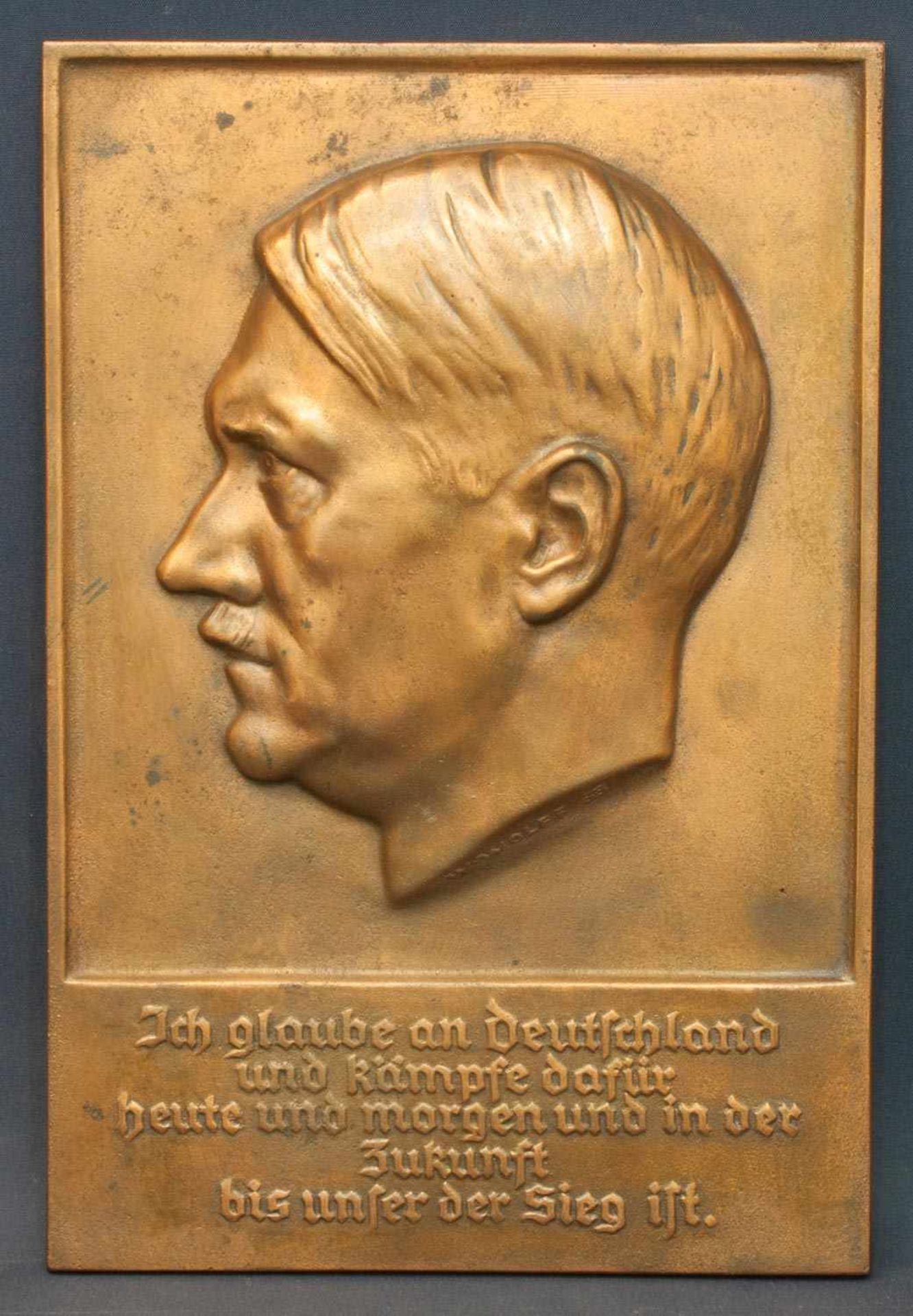 Walther Wolff (1887 -, deutscher Bildhauer, Schüler von Georg Kolbe u. Louis Tuallion, vertreten auf