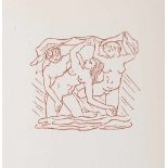Maillol, Aristide: 3 Blätter "Carmina". Holzschnitte aus Odes d'Orace, Auflage: 50 Exemplare der