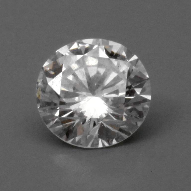 Brillant Gewicht 0,36 ct, Farbe Wesselton, Reinheit VSi, Wertgutachten aus 12/2014 über 484 