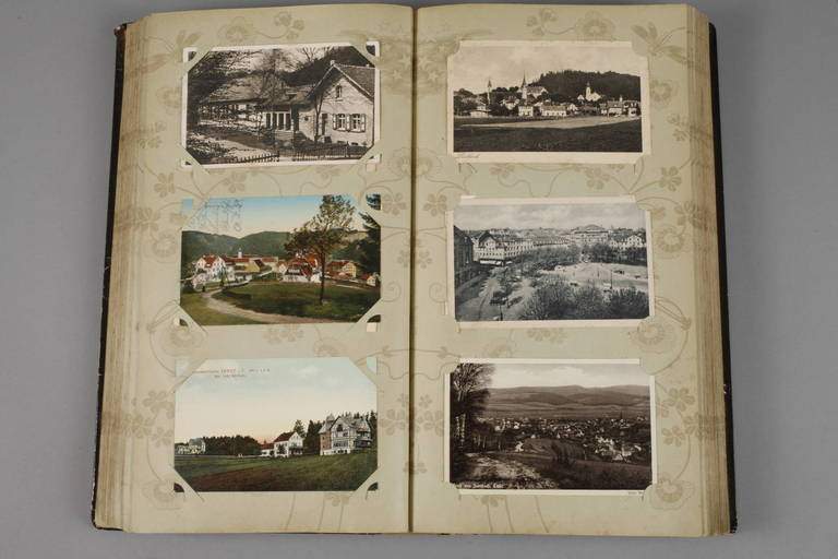 Postkartenalbum Deutschland um 1900 bis 1940er Jahre, ca. 315 Ansichtskarten, darunter Gruß aus- - Image 5 of 5