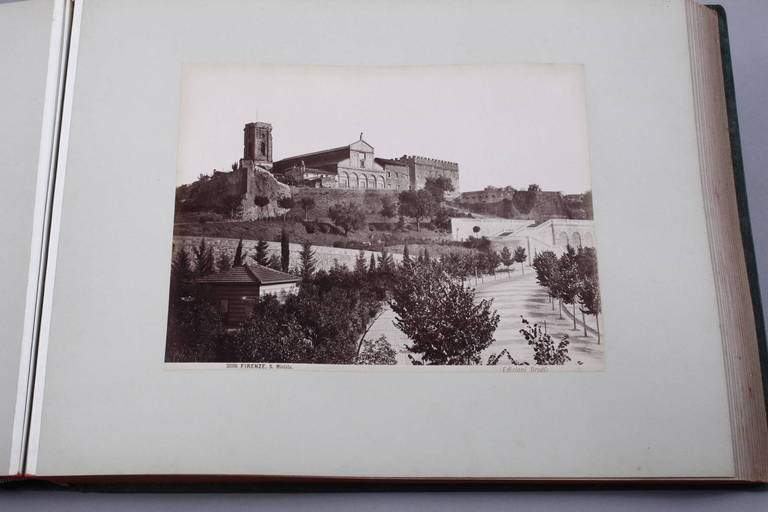 Zwei Fotobände "Italien 1892-93" ohne Orts- und Verlagsangaben, Großfolio-Format, 32 bzw. 36 - Image 2 of 10